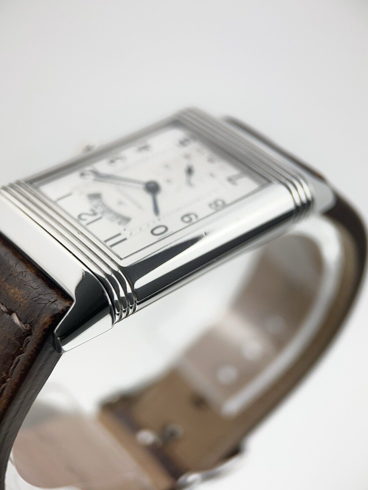 Jaeger-LeCoultre Grand Reverso Duo Steel Silver Color Dial 48mm Manual 273.8.85