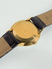 Patek Philippe Calatrava 18k Yellow Gold Silver Dial 33mm Manual Wind Watch 2573