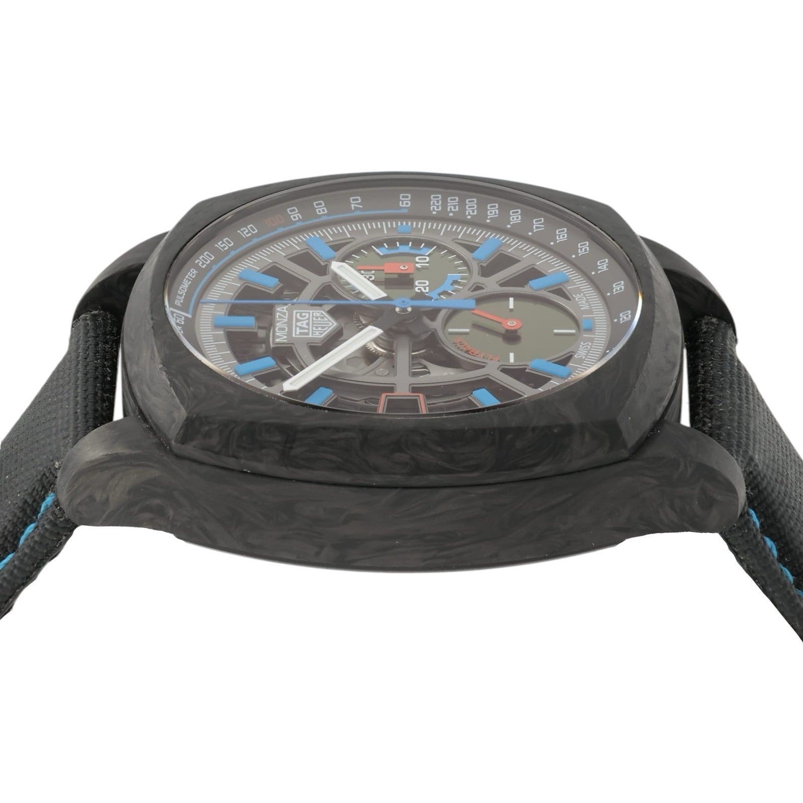Tag Heuer Monza Skeleton Dial Carbon 42mm Automatic Movement Men’s Watch CR5090