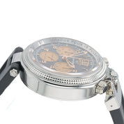 NEW 2025 Bovet Sportster Saguaro Steel Black Dial 46mm Auto Men's Watch SP0483