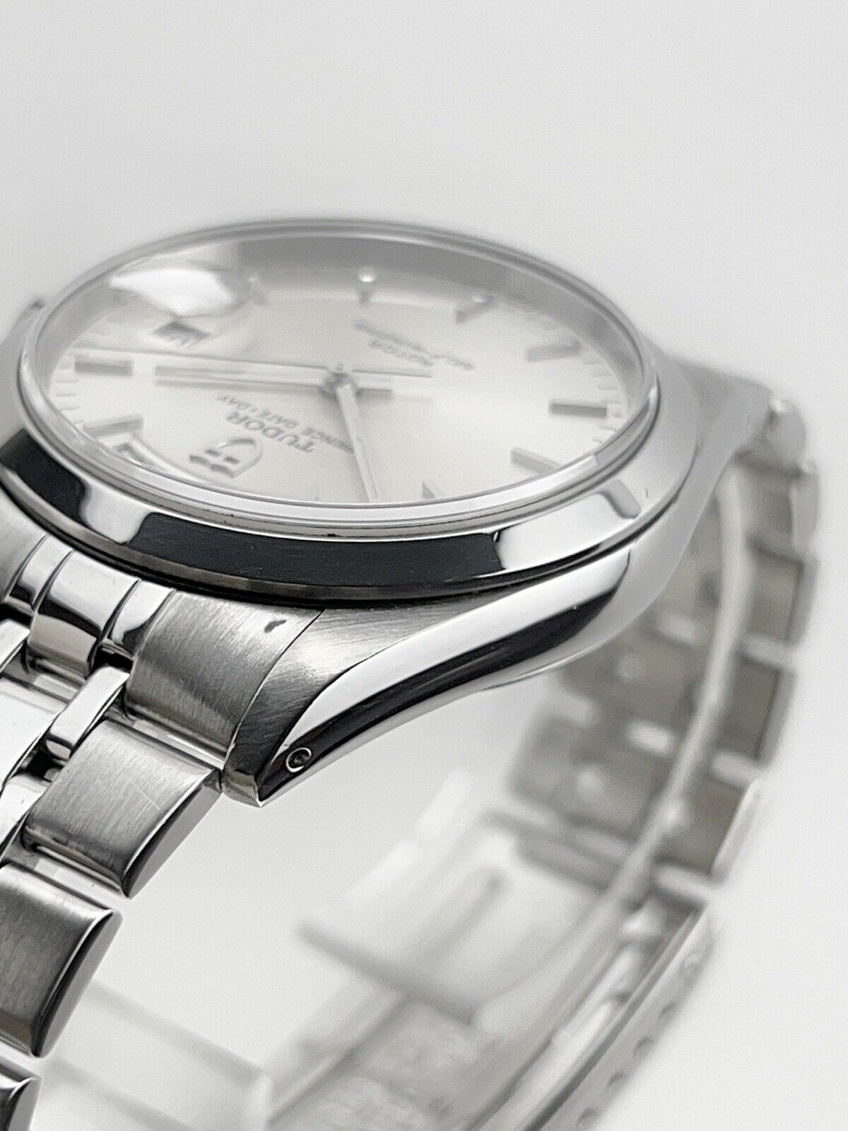 Tudor Prince Day & Date Stainless Steel Silver Dial 36mm Automatic Watch 76200