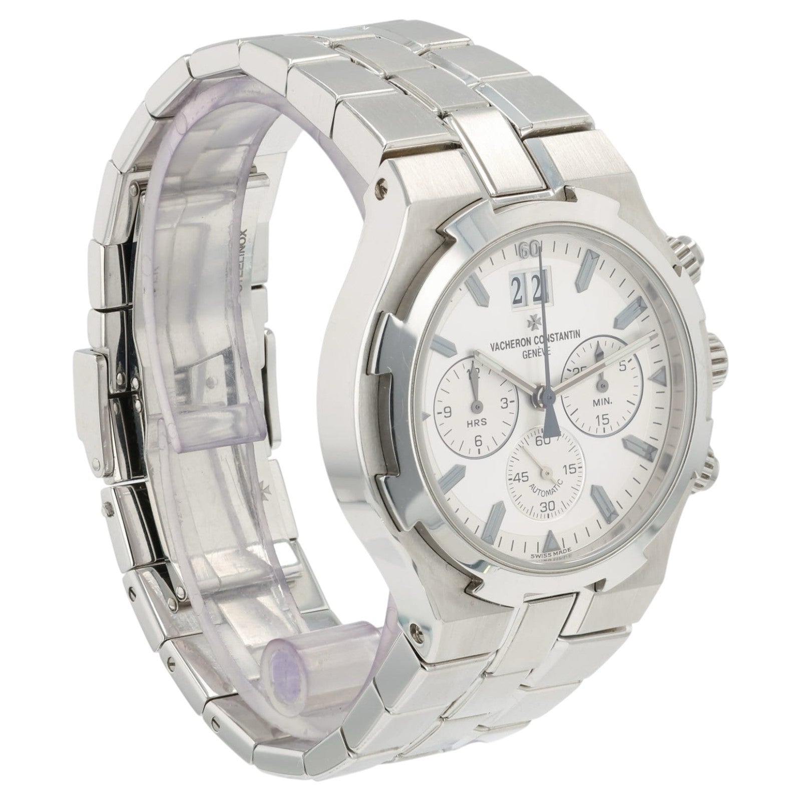 Vacheron Constantin Overseas Silver Dial Steel 40mm Automatic Mens Watch 49140
