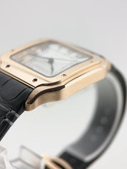 NEW 2024 Cartier Santos 18k Rose Gold 35mm Automatic Men’s Watch WGSA0028