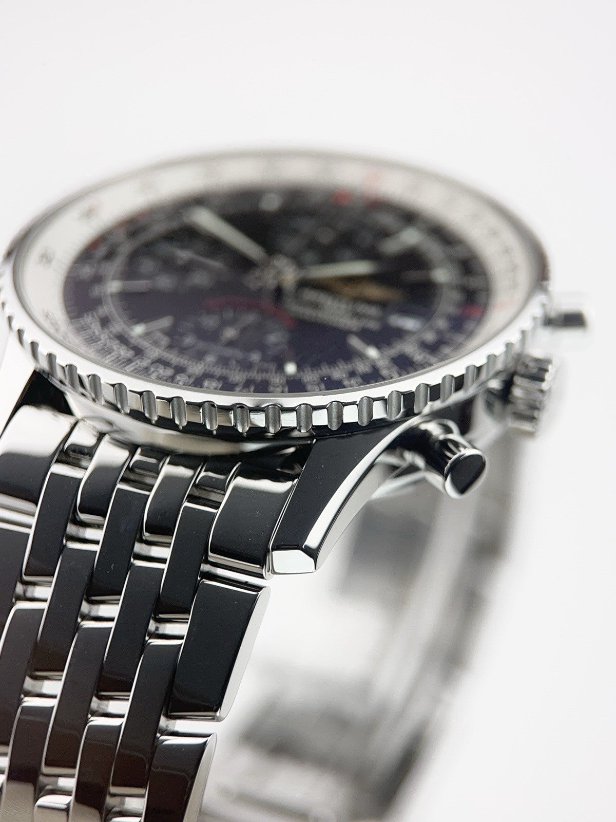 Breitling Navitimer Stainless Steel Black Dial 41mm Automatic Men’s Watch A13324