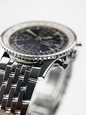 Breitling Navitimer Stainless Steel Black Dial 41mm Automatic Men’s Watch A13324