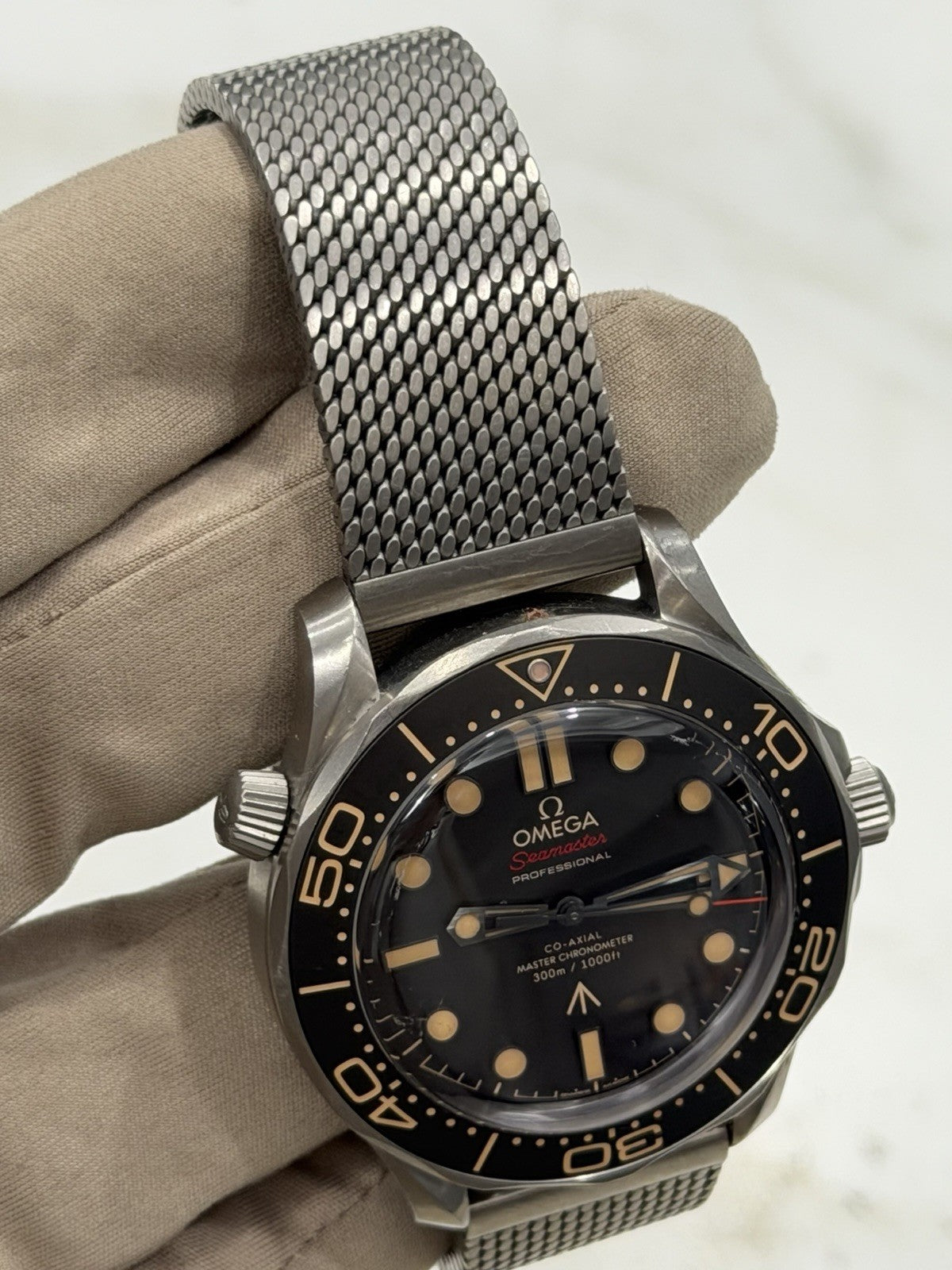 Omega Seamaster No Time to Die Titanium 42mm Automatic 210.90.42.20.01.001