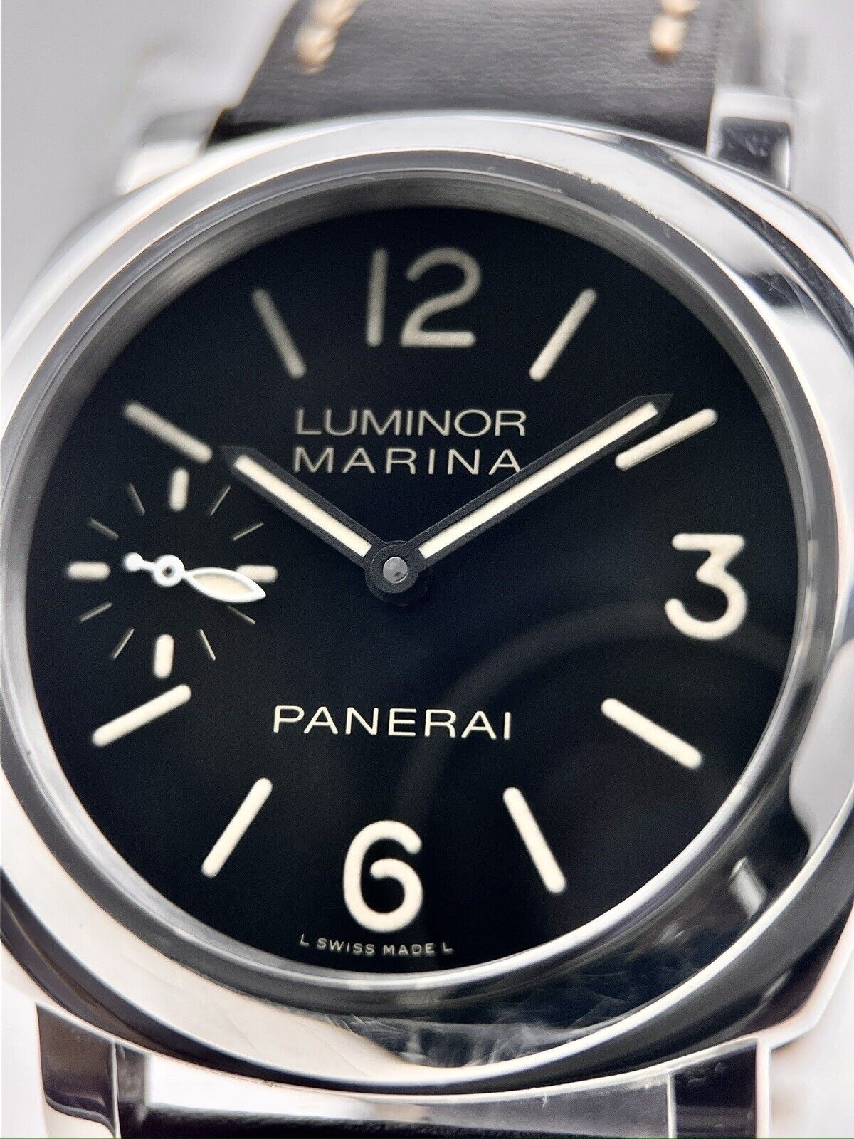 Panerai Luminor Marina 44mm Manual Wind Black Dial PAM00367 Limited Edition B&P