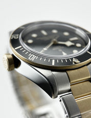 2021 TUDOR Heritage Black Bay S&G 79733N Date 2-Tone 18k Gold Automatic Watch