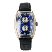 Frank Muller Master Banker 18k White Gold Blue Dial 34mm Automatic Watch 6850MB