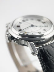 Breguet Marine Date Stainless Steel Silver Dial 39mm Automatic Men’s Watch 5817