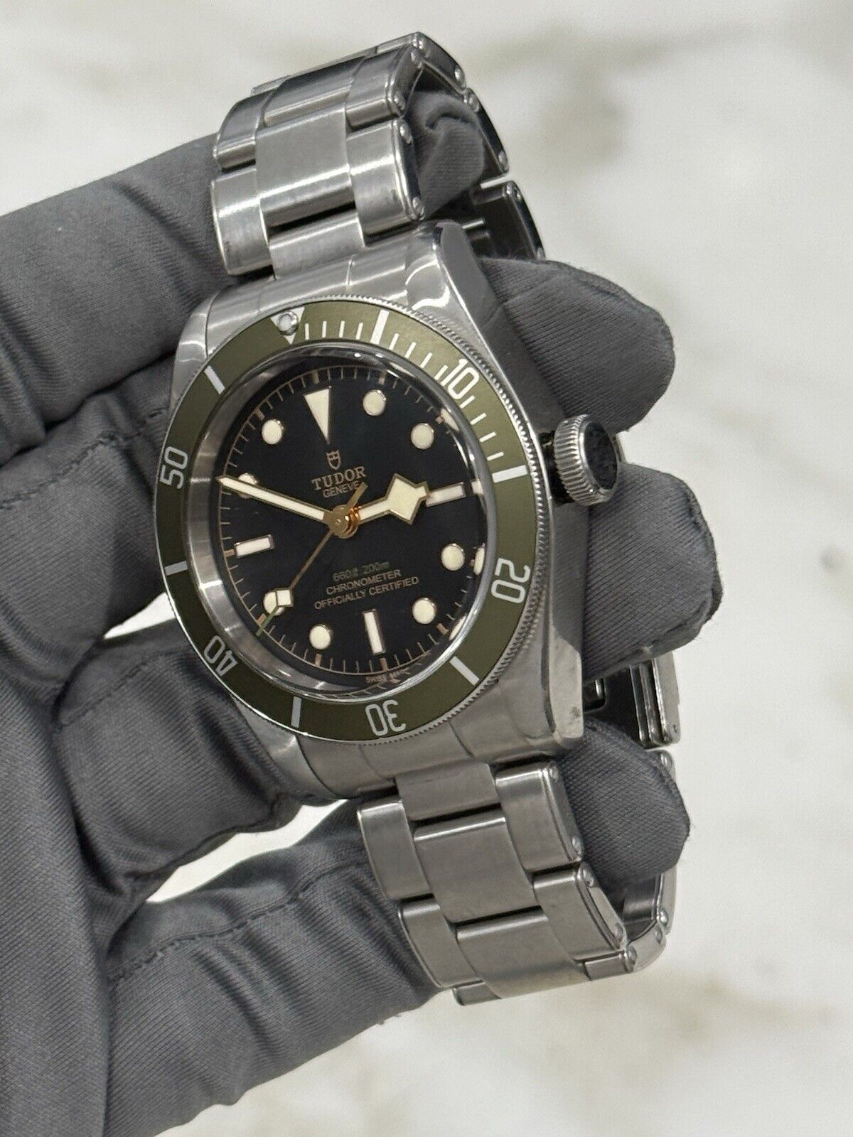 2019 Tudor Heritage Black Bay Harrods Automatic 41mm Steel Watch 79230G