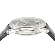 Blancpain Leman Fly-Back Chronograph Black Dial Steel 38mm Automatic Watch 2185F