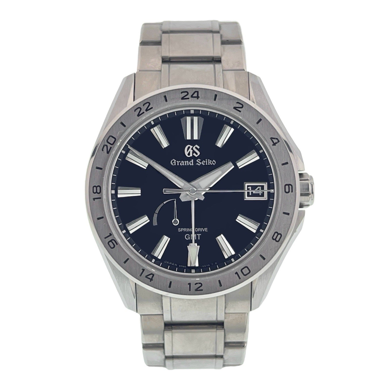 Grand Seiko Evolution Titanium Black Dial 41mm Automatic Men’s Watch SBGE283