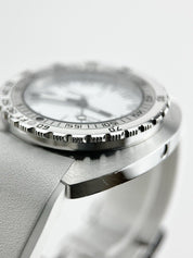 Doxa Sub Whitepearl 42.5mm Automatic White Dial Watch SUB300T Box & Papers