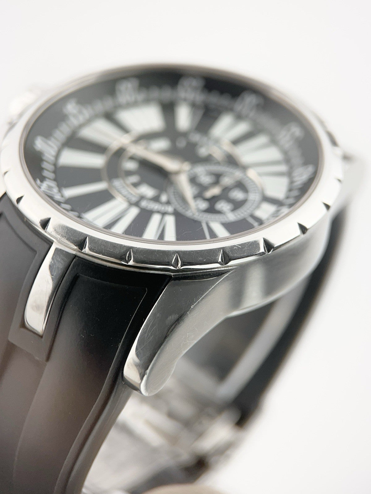 Roger Dubuis Excalibur Steel Black Dial 47mm Automatic Men's Watch EX427799.1R