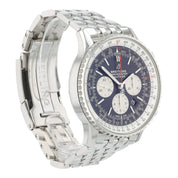 Breitling Navitimer 1 B01 Stainless Steel Black Dial 46mm Automatic Mens AB0127