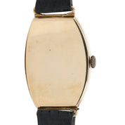 Omega 1920s Rose Gold Tonneau Vintage Wristwatch Manual Wind 583