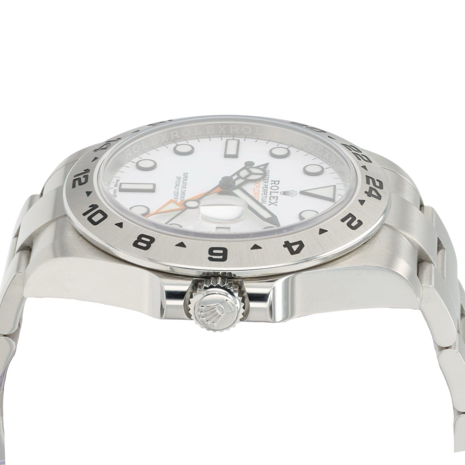 2019 Rolex Explorer II White Dial Steel 42mm Automatic Men’s Watch 216570