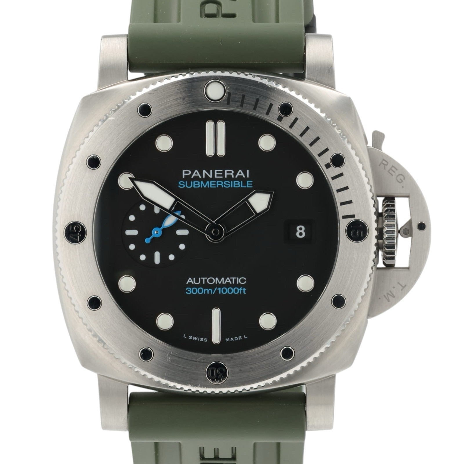 Panerai Submersible Black Dial Stainless Steel 44mm Automatic Men’s PAM01229
