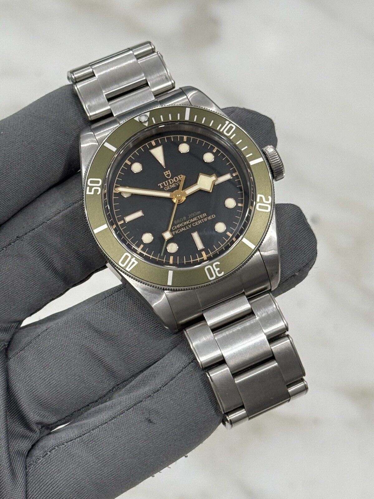 2019 Tudor Heritage Black Bay Harrods Automatic 41mm Steel Watch 79230G