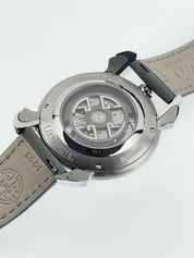 Gaga Laboratorio Stainless Steel Green Dial 42mm Automatic Mens Watch LM-50-001