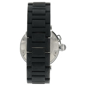 Cartier Pasha Seatimer Black Dial Stainless Steel 40.5mm Automatic Mens W31077U2