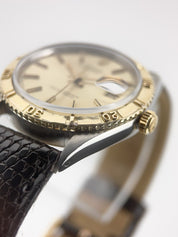 Rolex Datejust Turn-O-Graph Gold & Steel Champagne Dial 36mm Automatic Mens 1625