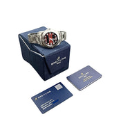 Breitling Aerospace Orange Dial Titanium 43mm Quartz Movement Mens Watch EB7010