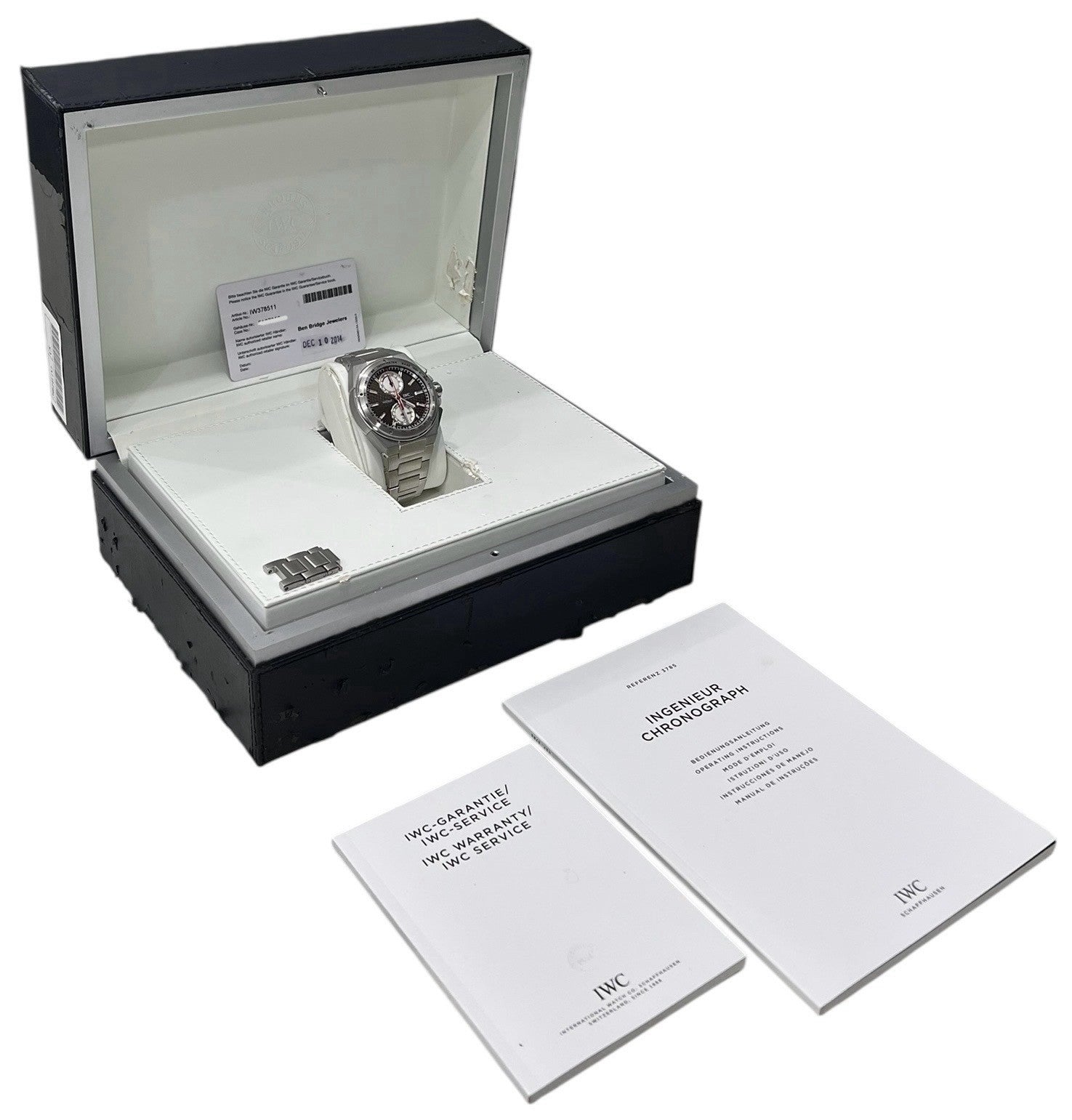 IWC Ingenieur Stainless Steel Brown Dial 45mm Automatic Men's Watch IW378511