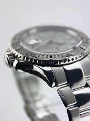 Rolex Yacht-Master Stainless Steel Silver Dial 40mm Automatic Mens Watch 16622