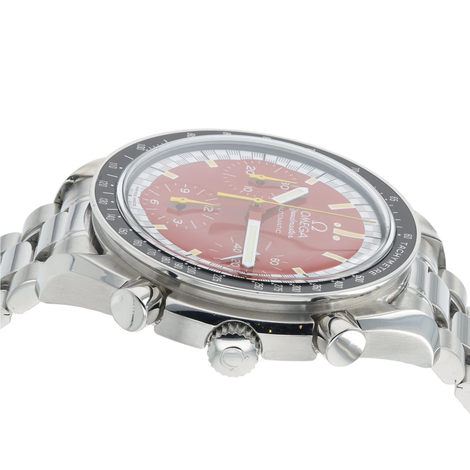 Omega Speedmaster Michael Schumacher Steel Red Dial 39mm Automatic 3510.61.00