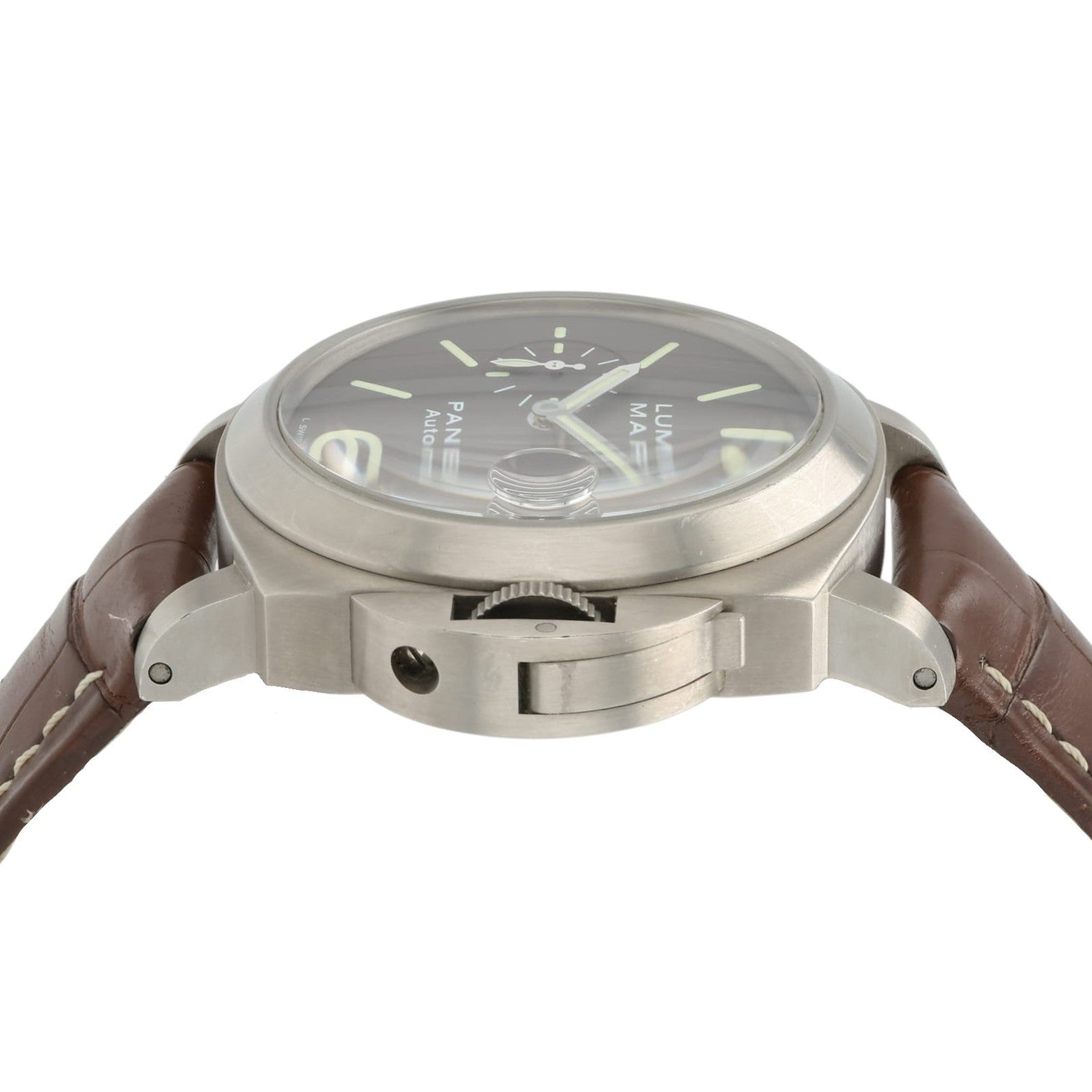 Panerai Luminor Marina Brown Dial Titanium Brown Dial 44mm Automatic PAM00240