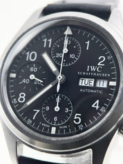 IWC Pilot Chronograph Day Date Steel 39mm Automatic Men’s Watch IW370603