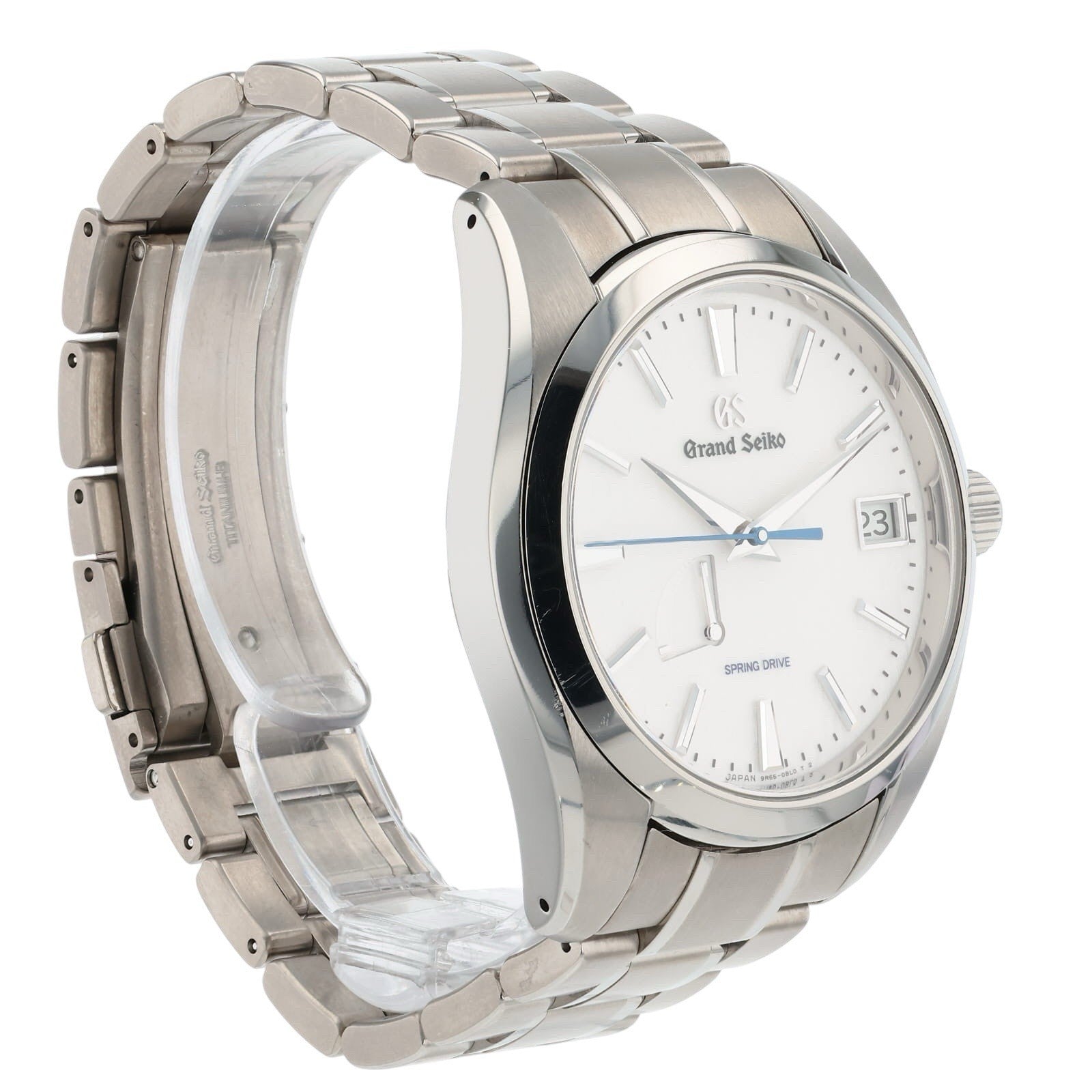 Grand Seiko Heritage Snowflake Titanium White Dial 41mm Automatic Mens SBGA211