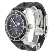Breitling SuperOcean Black Dial Stainless Steel 46mm Automatic Mens Watch A17320