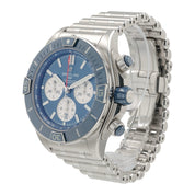 Breitling Super Chronomat B01 Steel Blue Dial 44mm Automatic Men’s Watch AB0136