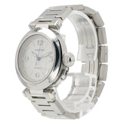 Cartier Pasha Gray Dial Stainless Steel 35mm Automatic Movement Mens Watch 2324