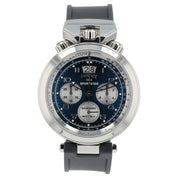 NEW 2025 Bovet Sportster Saguaro Steel Blue Dial 46mm Automatic Men's SP0477