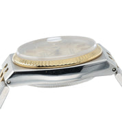 Rolex Datejust Oysterquartz Gold & Steel 36mm Gold Dial Quartz Men’s Watch 17013