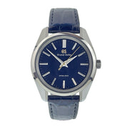 Grand Seiko Heritage Stainless Steel Blue Dial Manual Wind Mens Watch SBJGY009