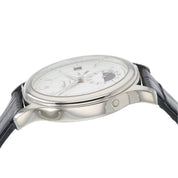 Chopard LUC GMT Silver Dial 18k White Gold 38mm Automatic Mens Watch 161867-1001