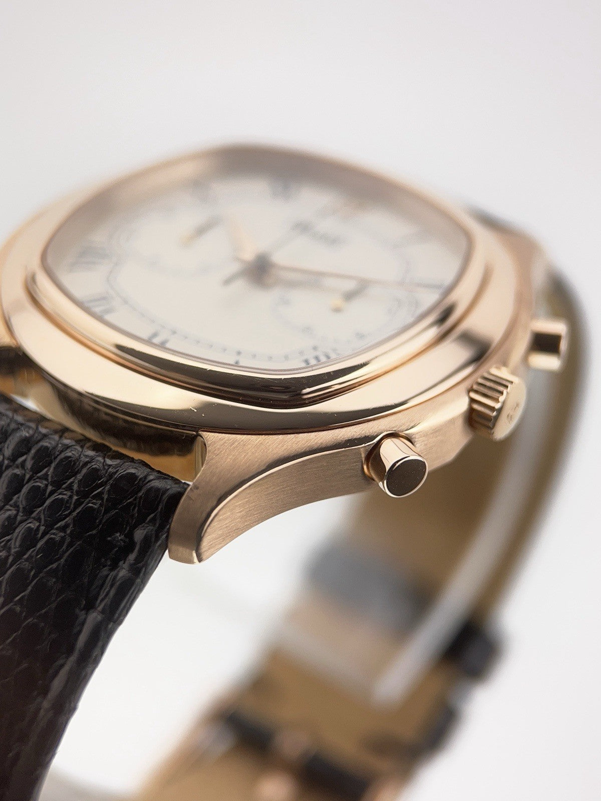 Piaget Emperador 18k Rose Gold Cream Dial 39mm Automatic Men's Watch 15980