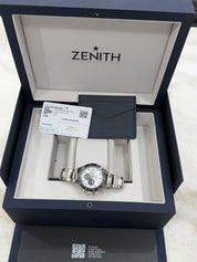 2024 Zenith Chronomaster Sport Steel White Dial 41mm Automatic 03.3100.3600/69