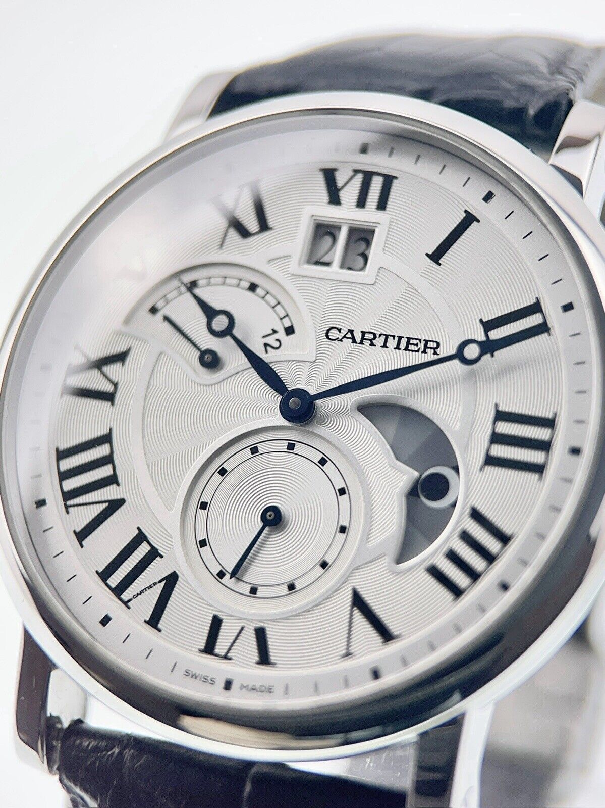 Cartier Rotonde de Cartier Steel Silver Color Dial 42mm Automatic Men’s W1556368