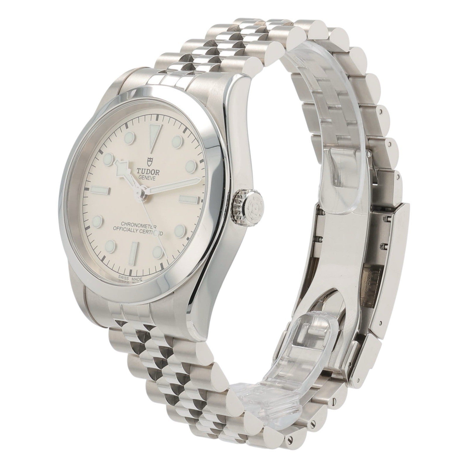 Tudor Black Bay Stainless Steel Silver Dial 39mm Automatic Movement Men’s 79660