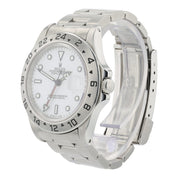Rolex Explorer II White Polar Dial Steel 40mm Automatic Mens Watch 16570