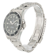 Tudor Submariner Stainless Steel Black Dial 36mm Automatic Mens Watch 75090