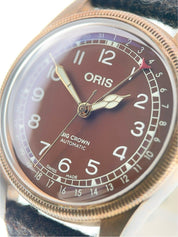 Oris Big Crown Pointer Date Bronze Brown Dial 40mm Automatic Men’s Watch 7741