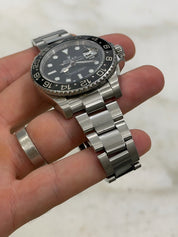 Rolex GMT Master II Black Dial Stainless Steel 40mm Automatic Men's 116710LN