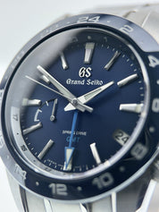 Grand Seiko Sport Stainless Steel Blue Dial 40.5mm Automatic Mens Watch SBGE255G